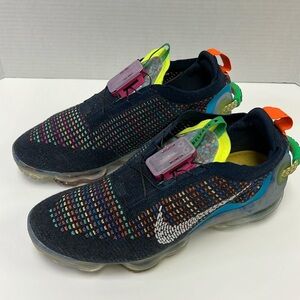 Nike Air VaporMax 2020 Flyknit Deep Royal Blue Multi CJ6740-400 Size 9